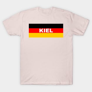 Kiel City in German Flag T-Shirt